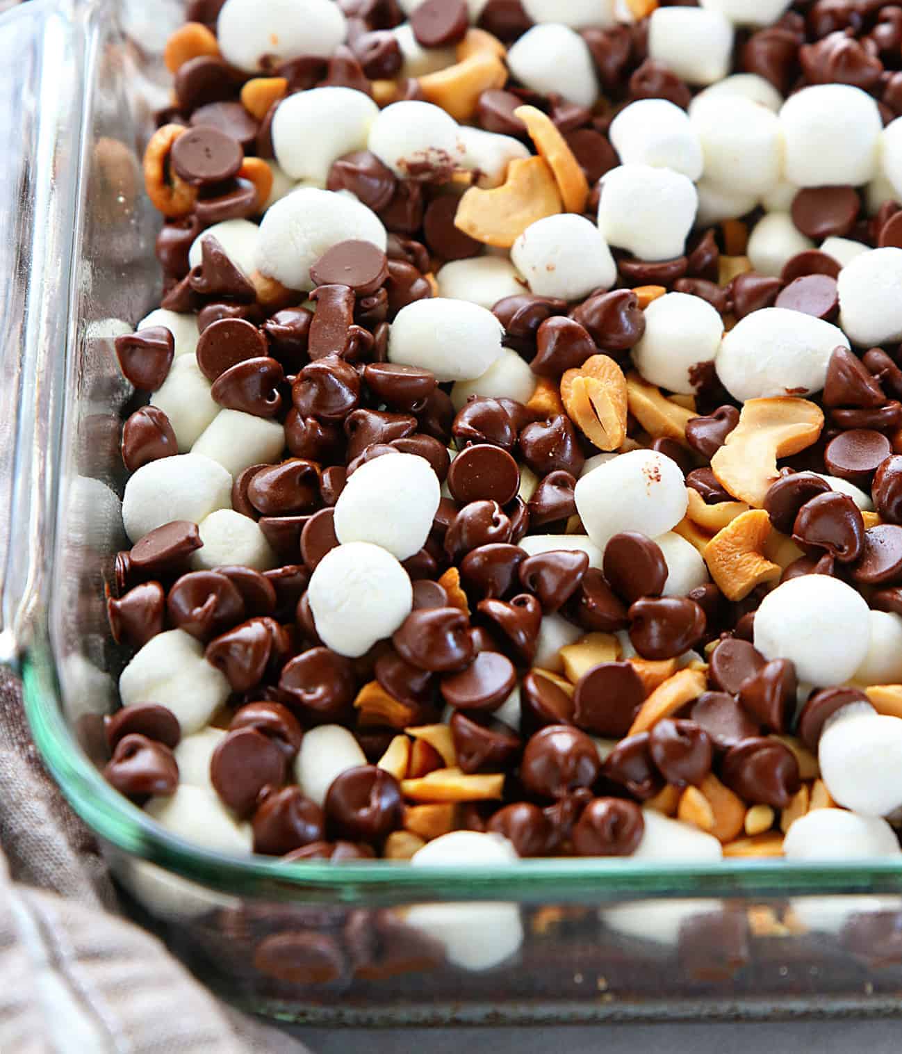 Rocky Road Brownies will change your brownie game forever! brownie, brownies, rocky road brownies, rocky road, brownie recipes, Desserts, iambaker Rocky Road Brownies