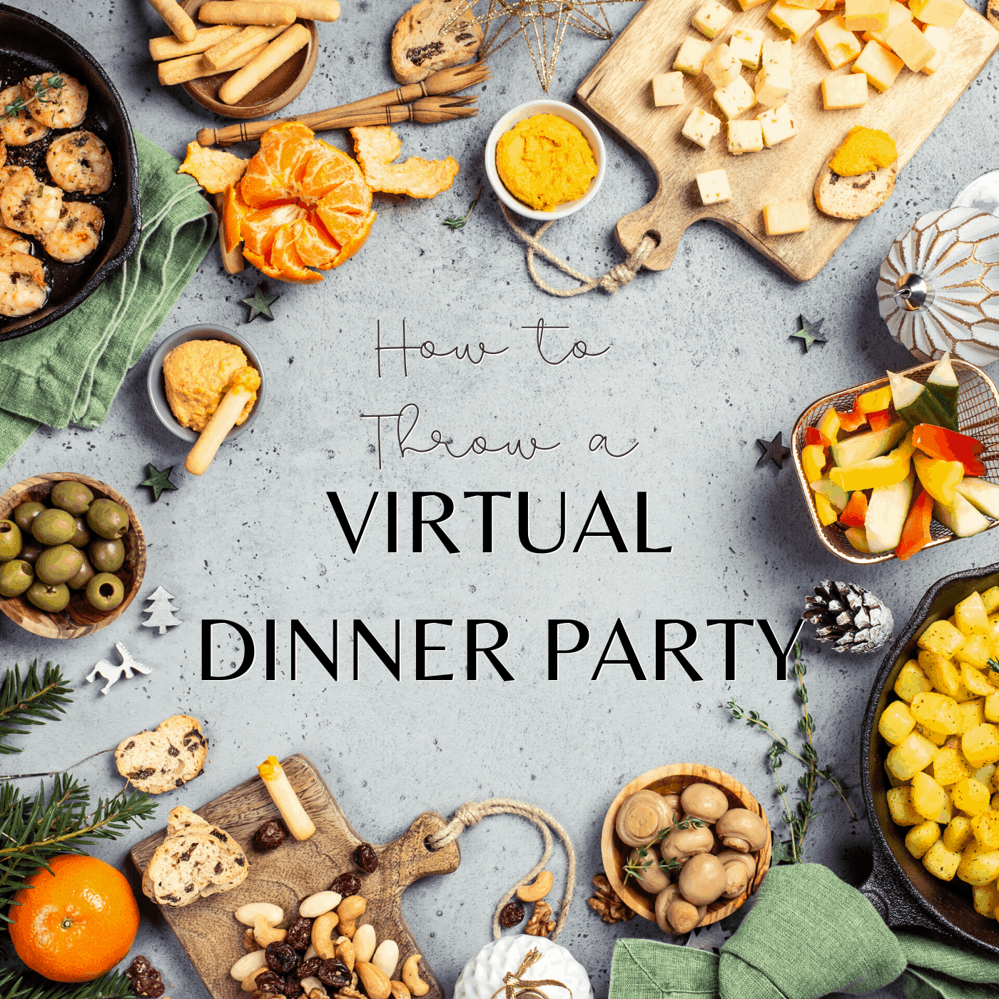 Easy tips and tricks on how you can organize a perfect virtual dinner party! Dinner Party, Virtual Dinner Party, How to Throw a Virtual Dinner Party, Tips for Zoom Party, Tips for Facetime Dinner Party, Cooking with Friends Online, Virtual Party Menu, Virtual Dinner Party Planning, Virtual Party Planning, i am baker, iambaker How to Throw a Virtual Dinner Party